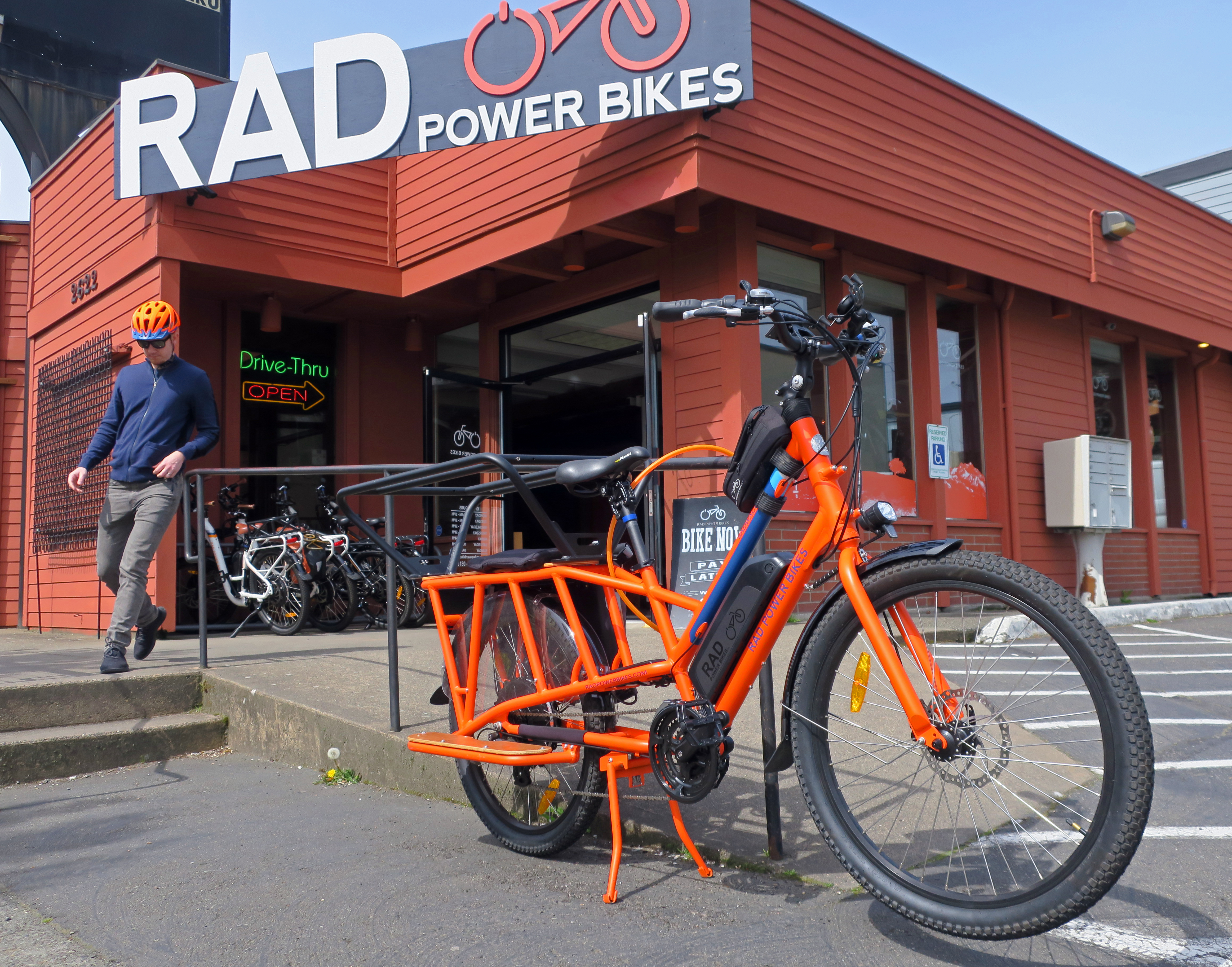 The Rad Power Bikes showroom in Ballard features the companies popular line of e-bikes.