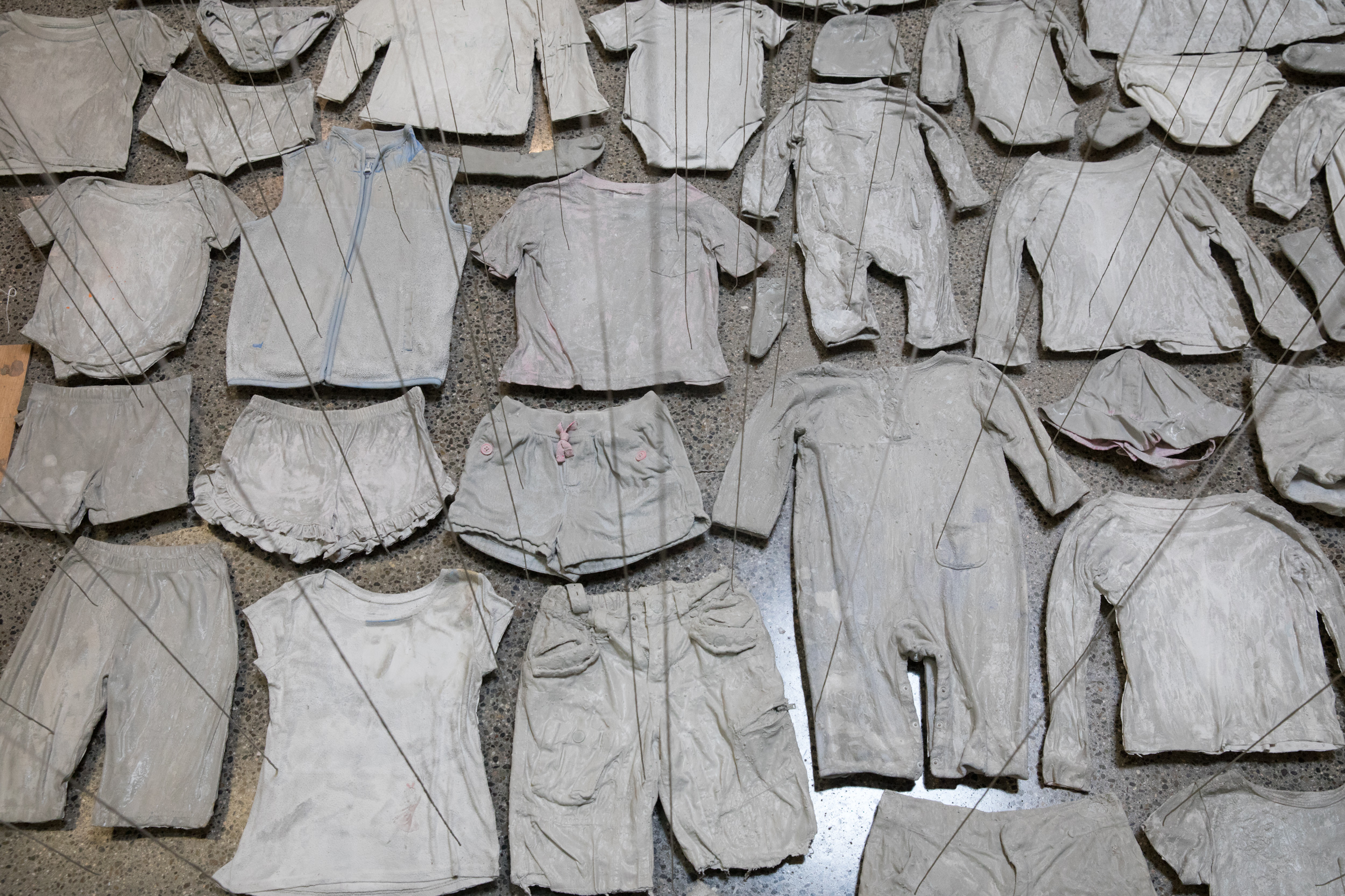 cemented children's clothes 