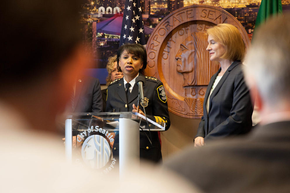 Durkan announces Seattle Police Department Chief O'Toole to resign