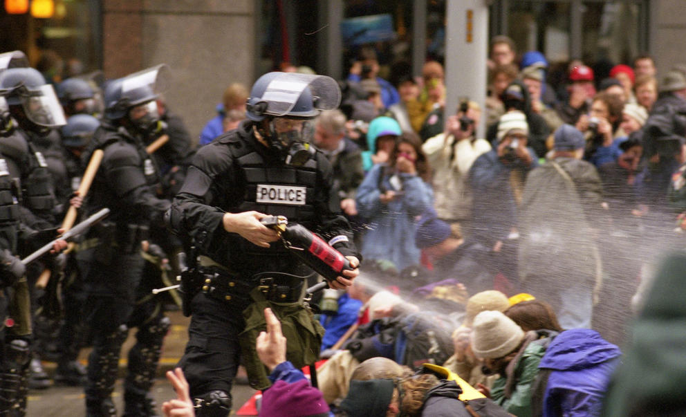 WTO protests_in_Seattle_November_30_1999