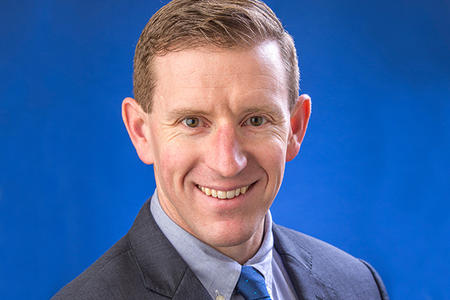 Headshot of Port Commissioner Ryan Calkins