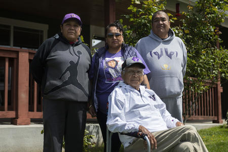 The Williams family, who lost 82-year-old matriarch to COVID-19.