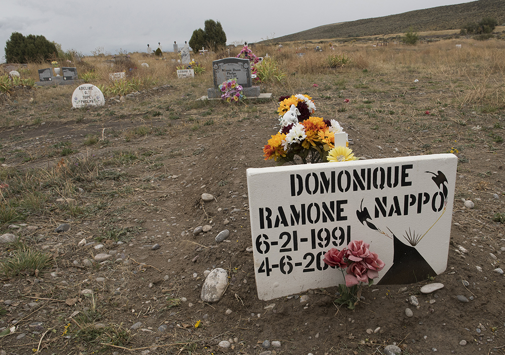 gravesite of Domonique Nappo