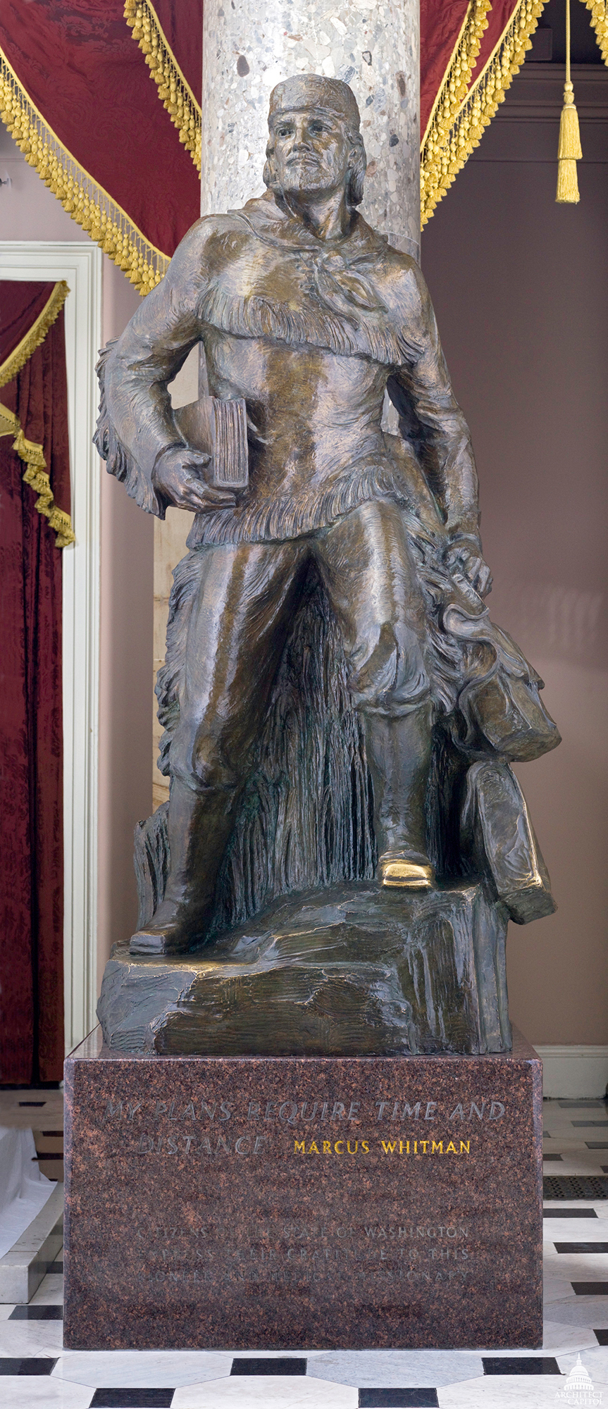 Marcus Whitman statue
