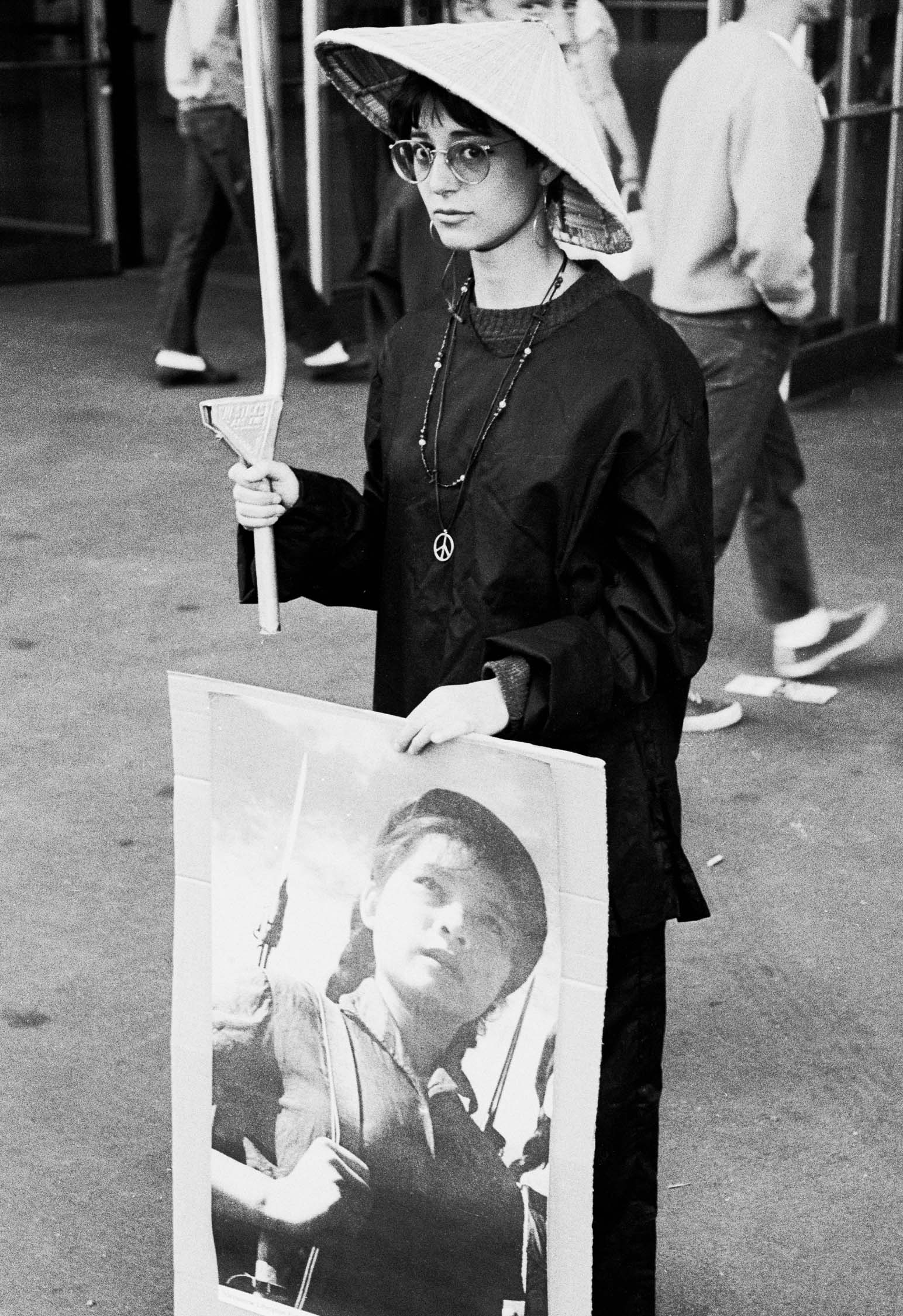 Susan Stern, one of the Seattle Liberation Front leaders and a Seattle Seven defendant. (Photo courtesy of Fred Lonidier)