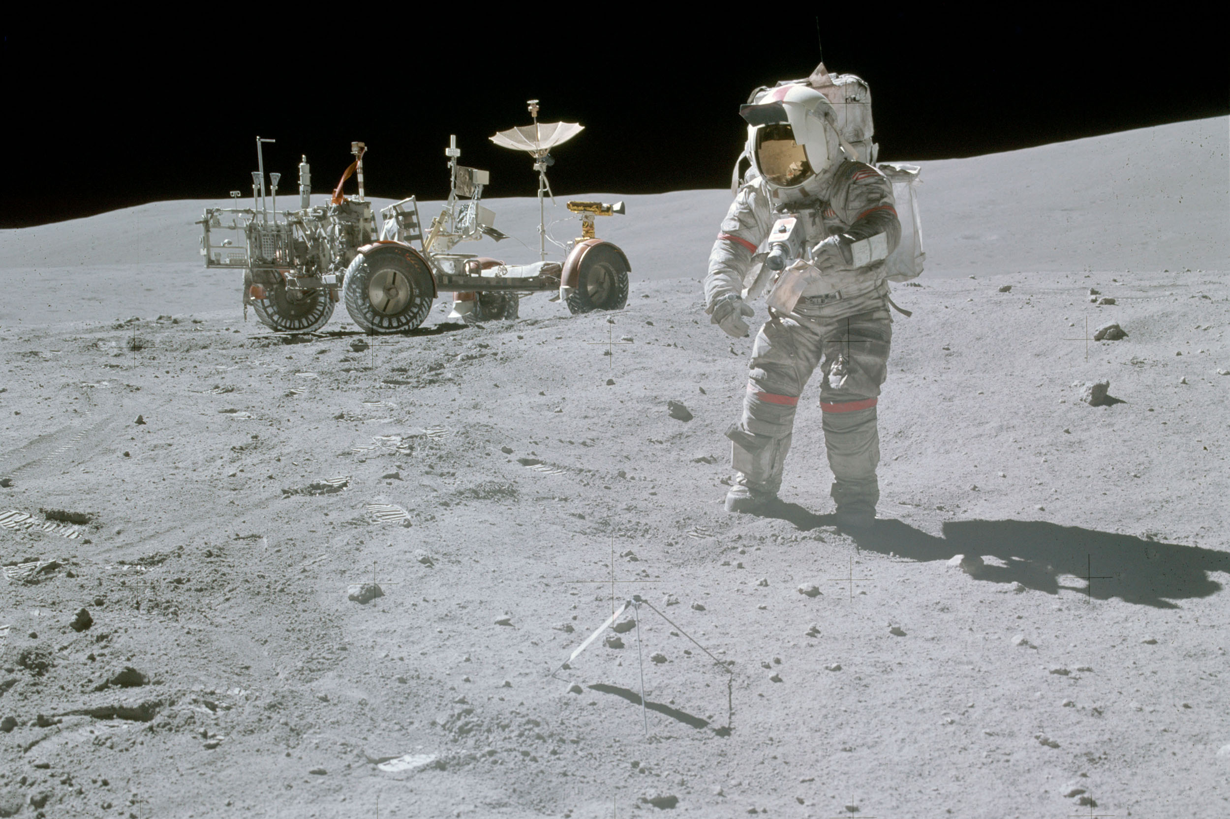 Apollo moon landing 