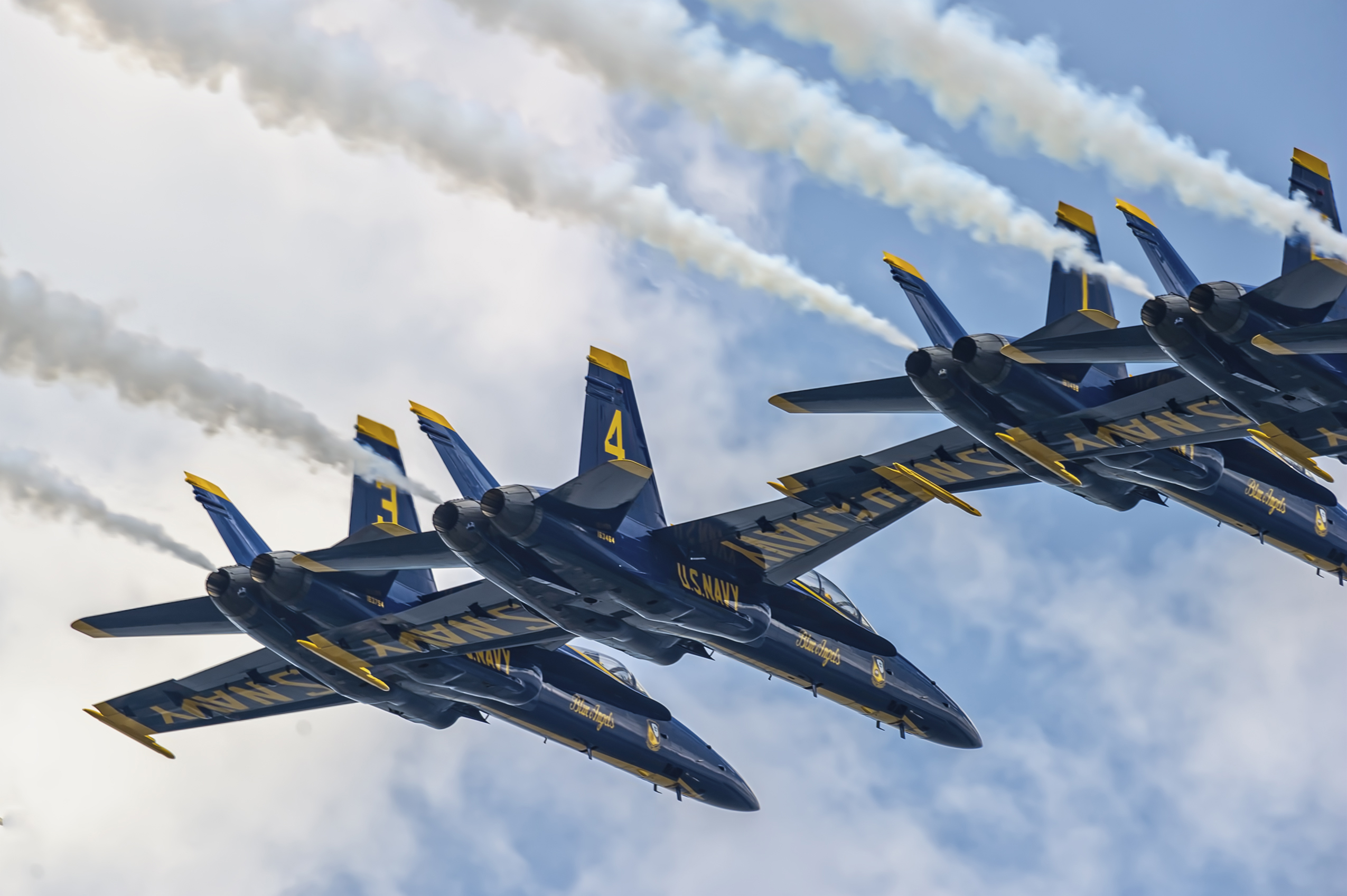 The U.S. Navy’s Blue Angel jets