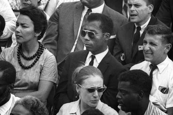 James Baldwin in "I Am Not Your Negro"