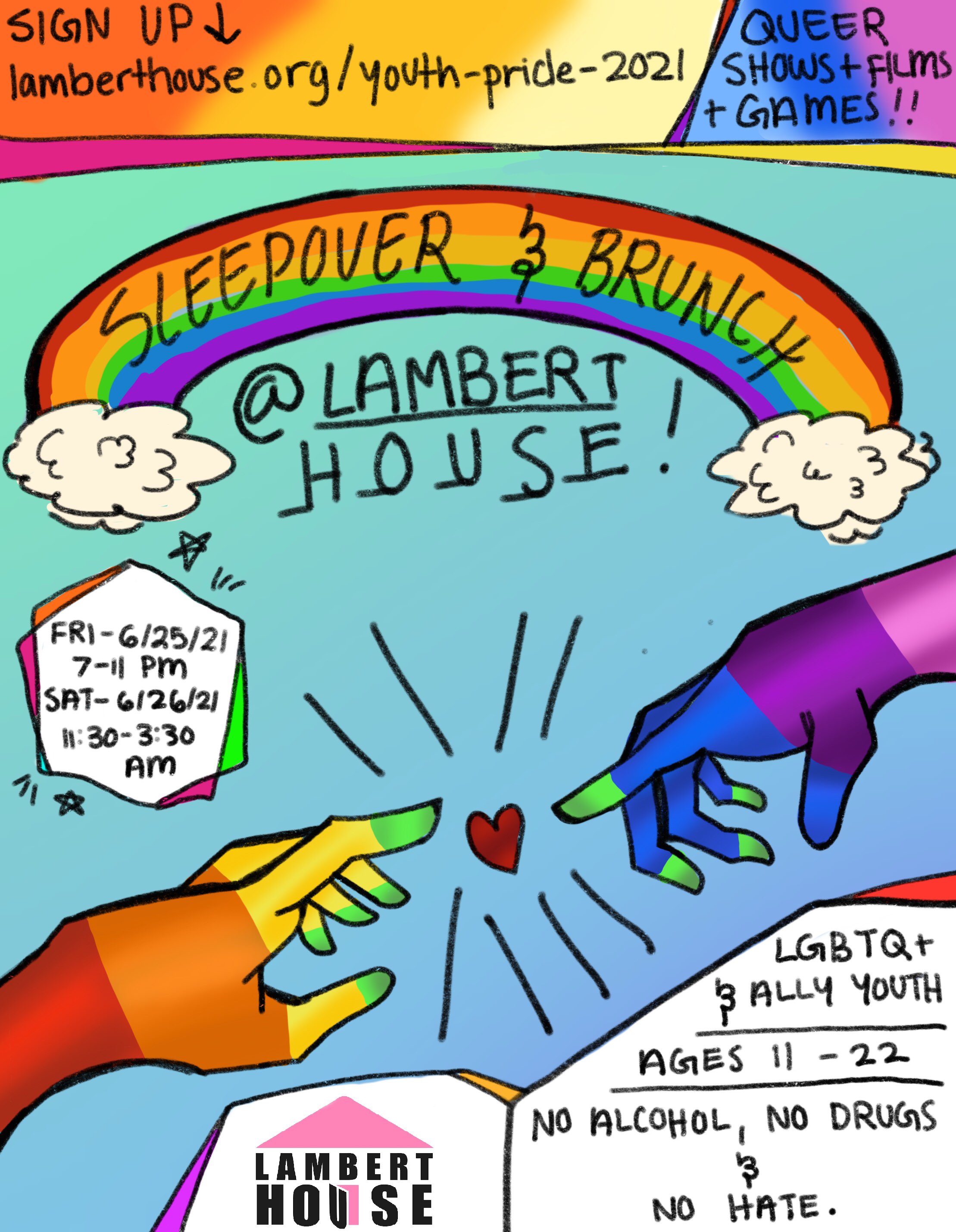 Poster for sleepover