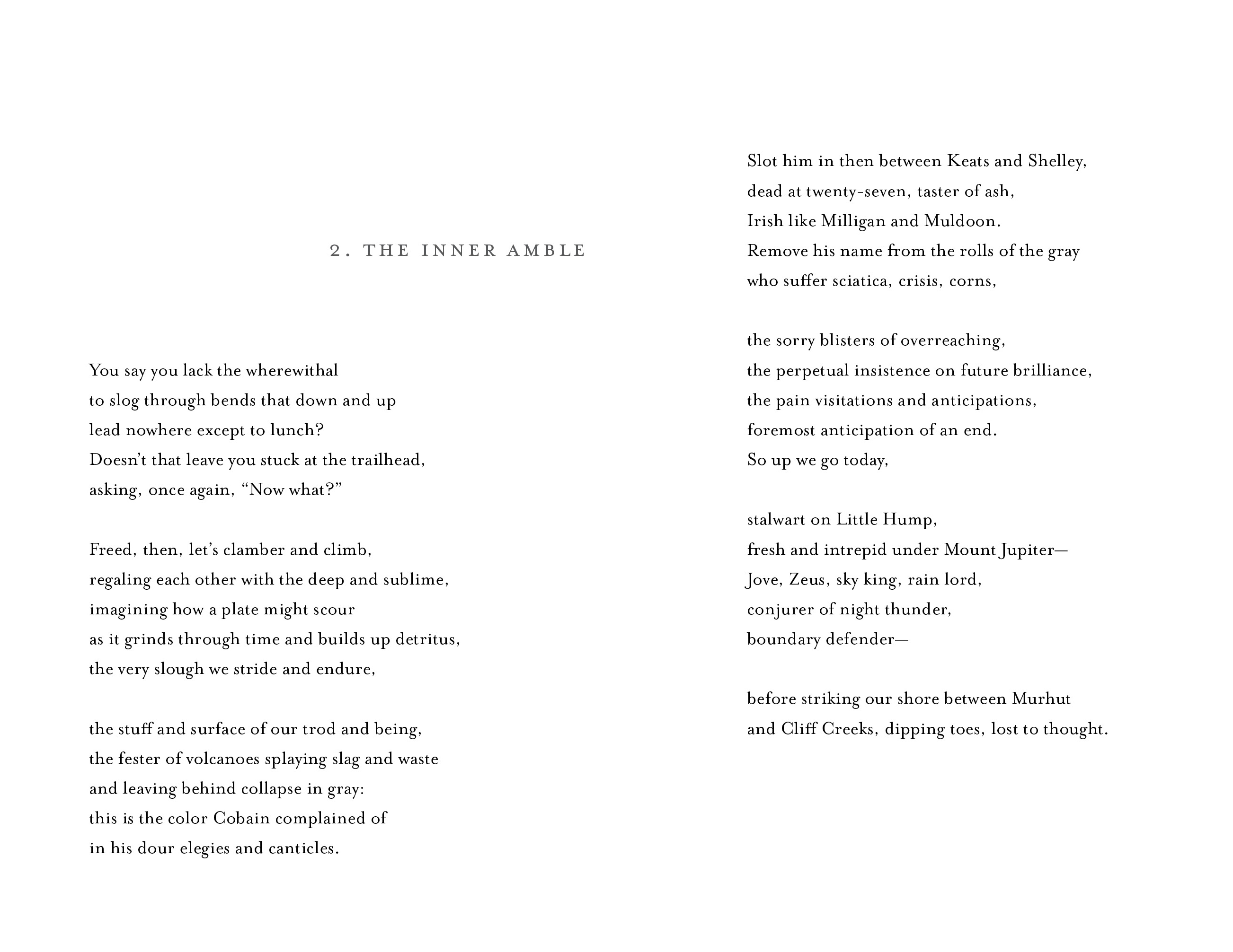 A poem by David Guterson