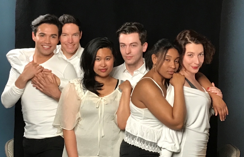 The cast of Salty at ReACT theatre