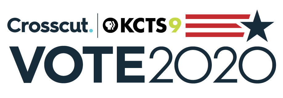 Crosscut KCTS 9 Vote 2020 logo
