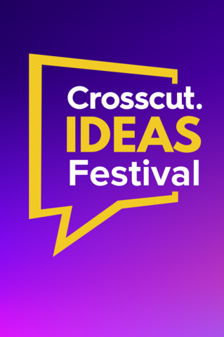 Poster for 2023 Crosscut Festival featuring photos of headliners