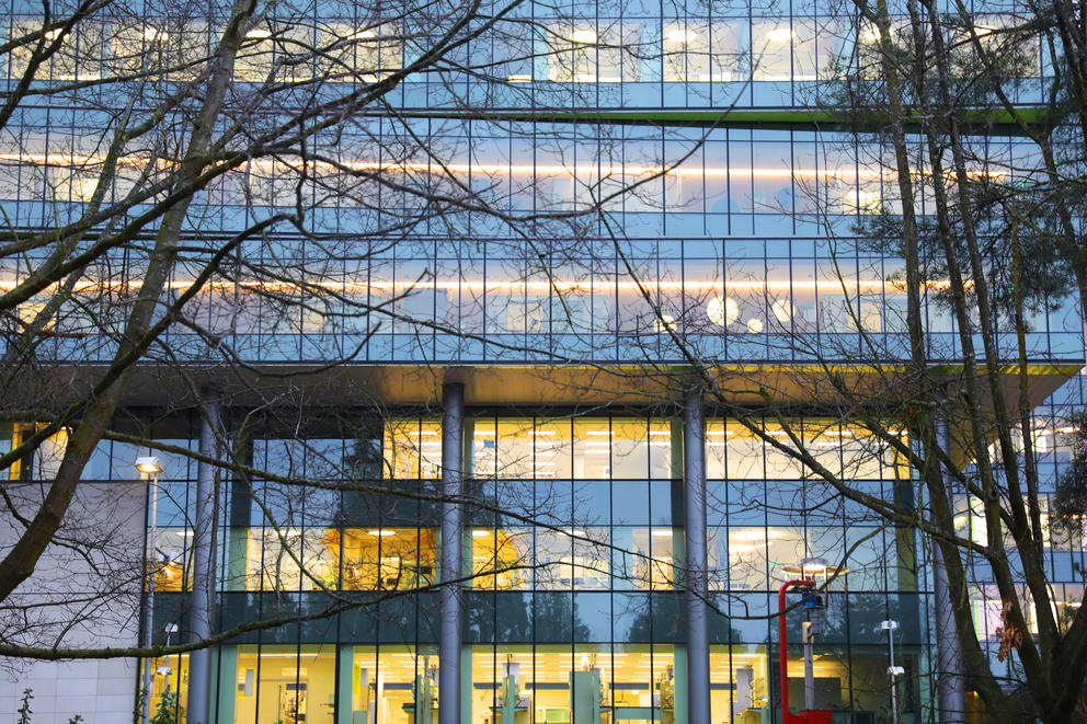 An exterior view of Seattle Children’s Hospital