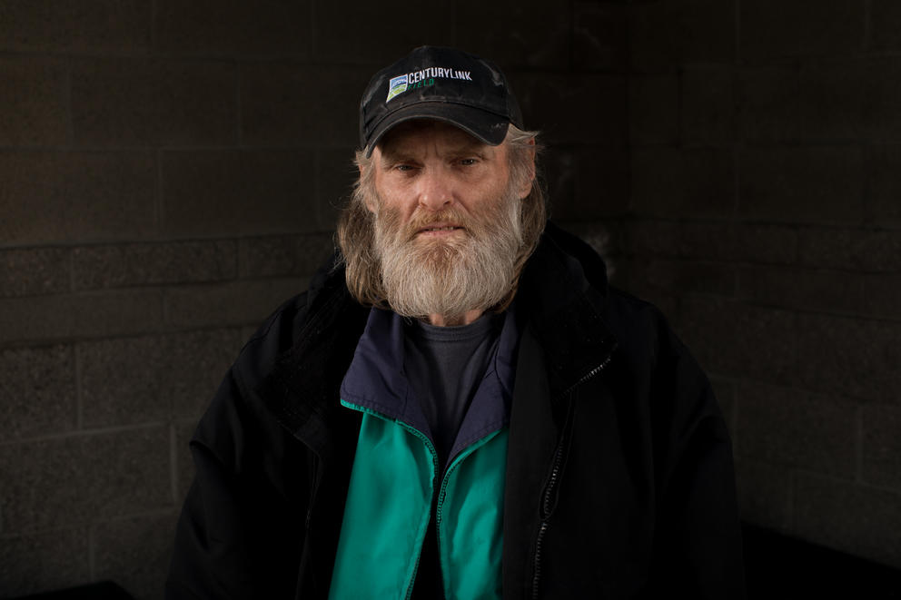 Robert Kirkpatrick at Salvation Army William Booth Center in Seattle, May 24, 2018. 