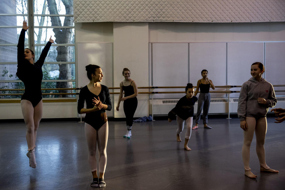 Pacific Northwest Ballet's class for teen choreographers (Photo by Dorothy Edwards/Crosscut)