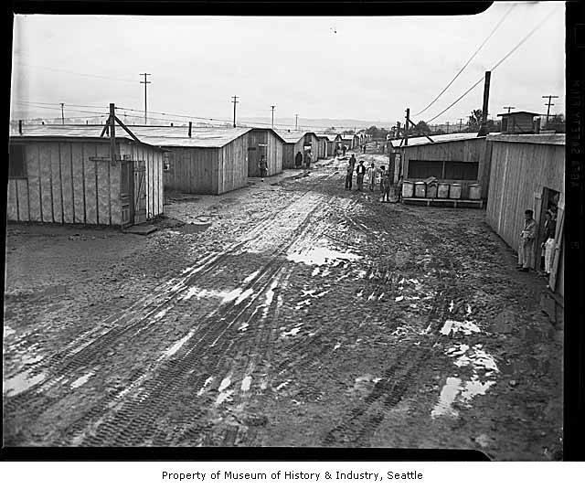 Barracks at the Puyallup Assembly Center