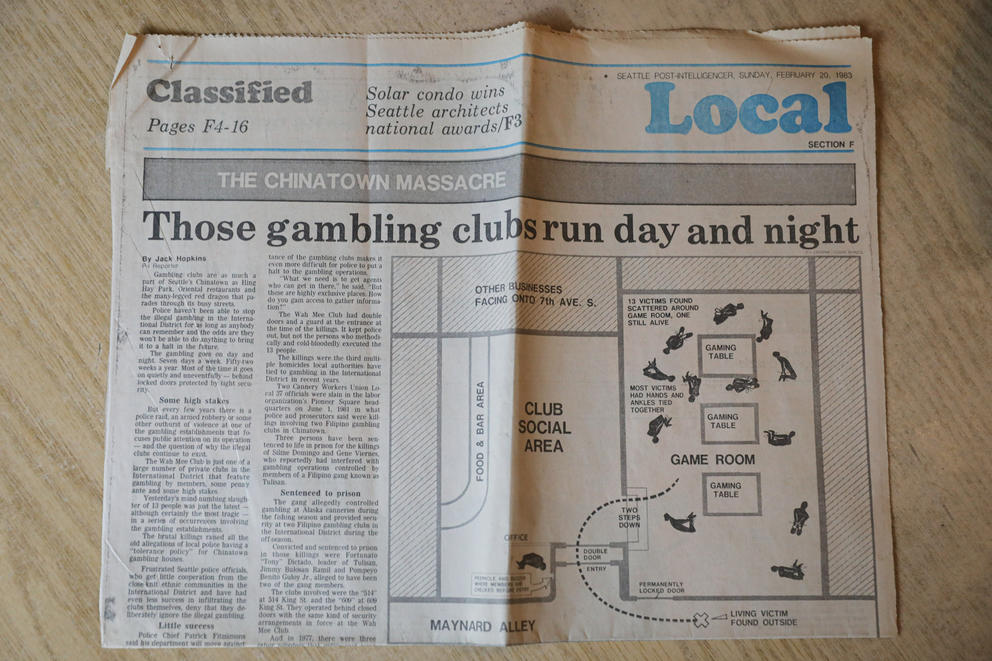 Headline "Those gambling clubs run day and night"