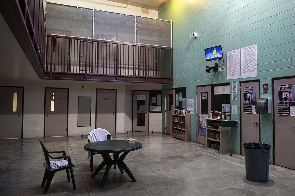 Dormitory in a youth detention center