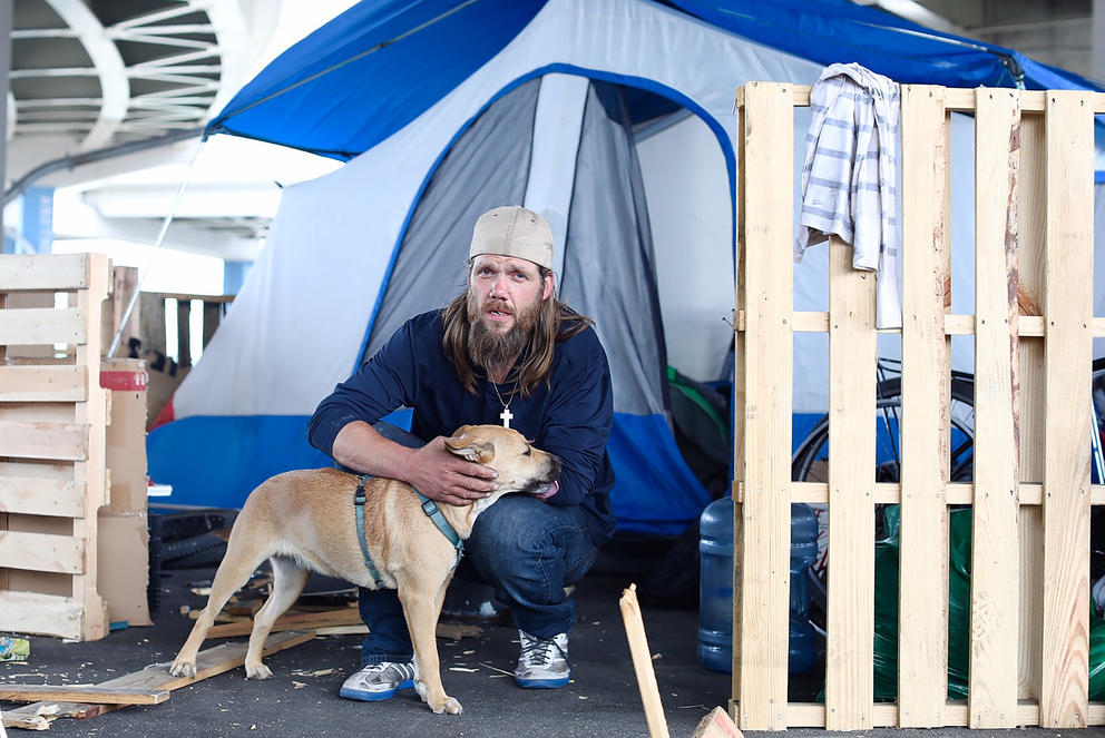 Seattle Homeless Portrait