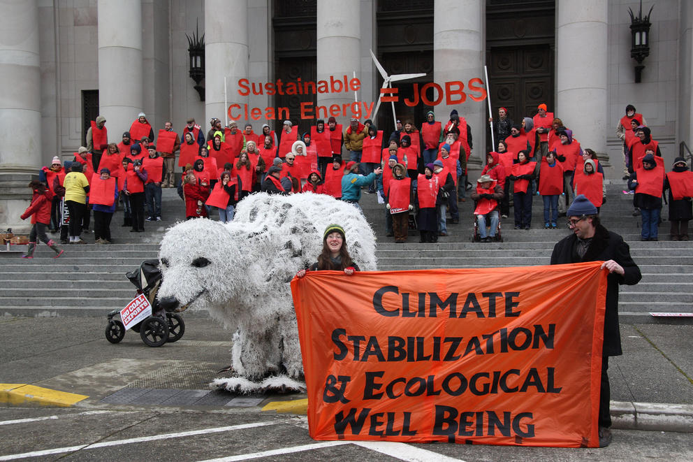 climate rally
