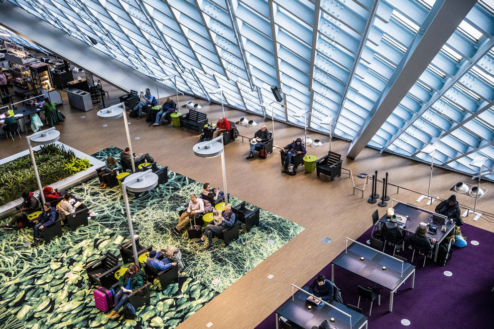 Seattle Public Library’s Central Branch, designed by Rem Koolhaas