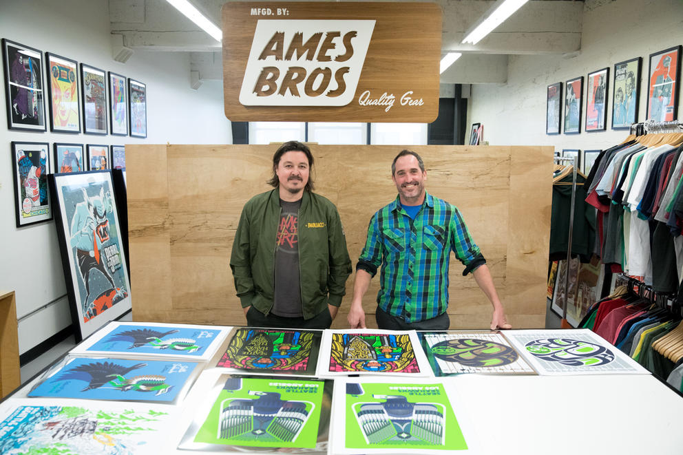 Seahawks draft Seattle artists for new series of game-day posters