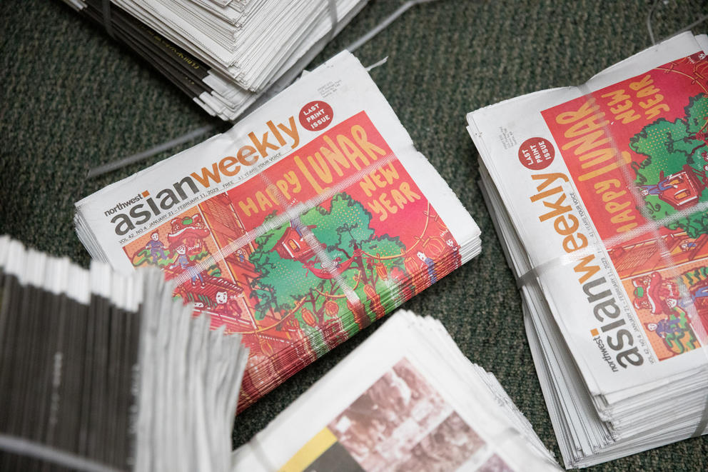 Final editions of the Northwest Asian Weekly 