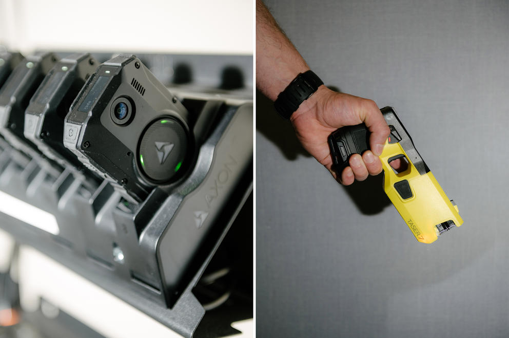 Body cameras and tasers