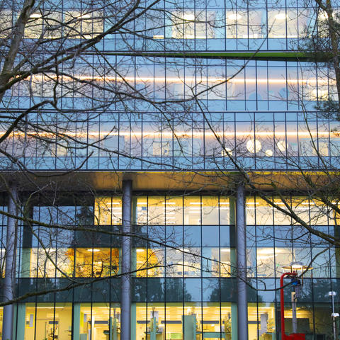 An exterior view of Seattle Children’s Hospital