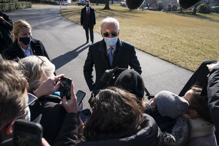 Joe Biden and the press