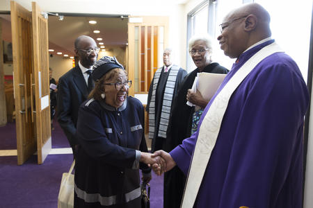 Rev. James Stallings, Mount Zion’s interim pastor, attempts to steer the Central District church in a new direction.