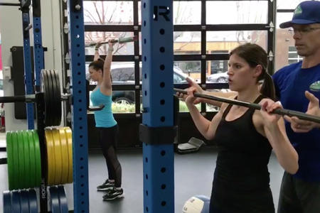 A screen grab from a promotional video for NW Fitness Project. Credit: Courtesy of Northwest Fitness Project