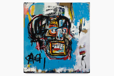 Jean-Michel Basquiat's work “Untitled,” 1982.