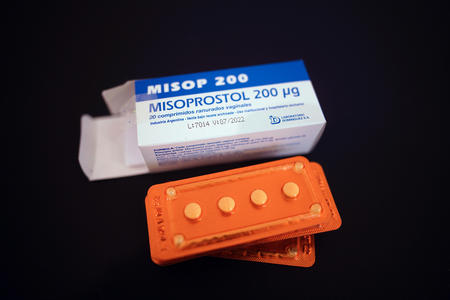 Package of Misoprostol, the most common abortion pill
