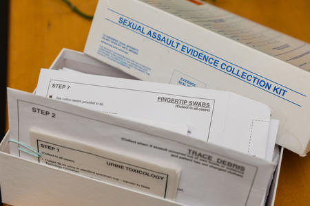 Contents of sexual assault examination kit 