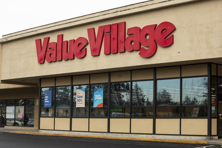 Outside view of a Value Village store