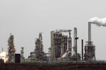 the Tesoro Corp. refinery in Anacortes, Washington