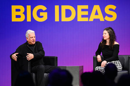 Marc Summers and Rachel Belle at the Crosscut Festival