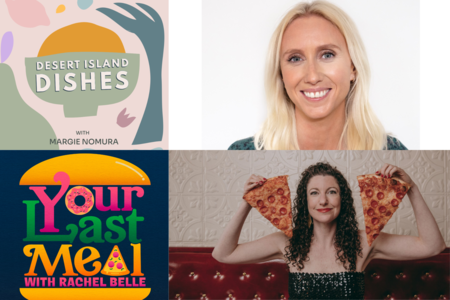 YLM Host Rachel Belle is a guest on Desert Island Dishes podcast with Margie Nomura